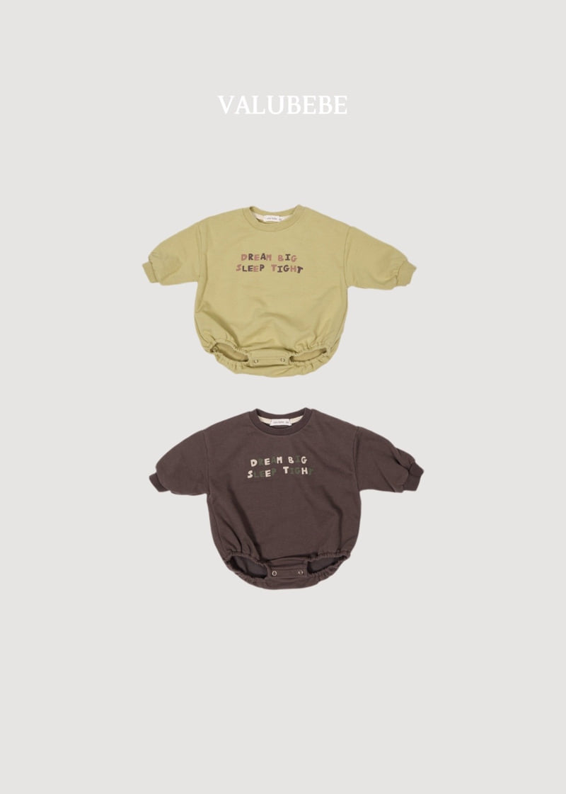Valu Bebe - Korean Baby Fashion - #babyboutique - Roony Sweatshirts Romper