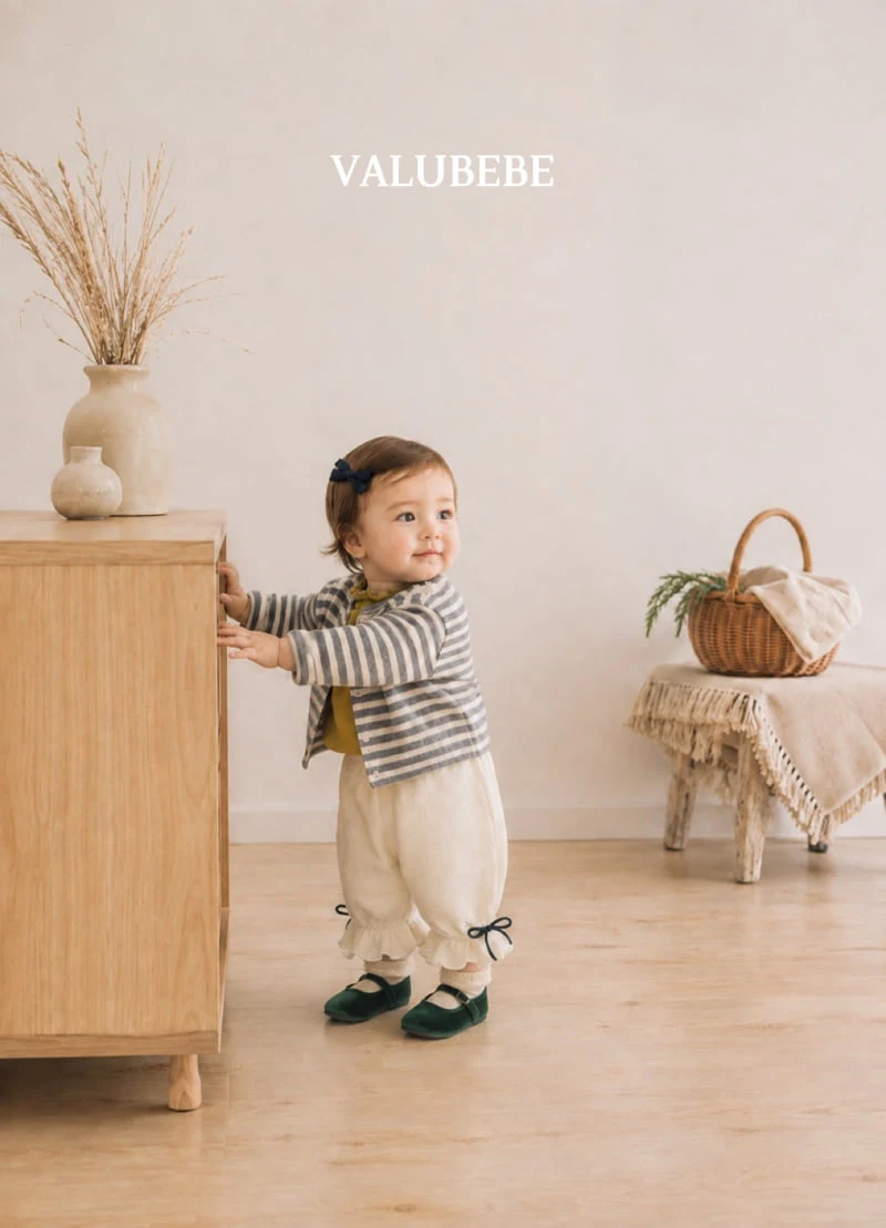 Valu Bebe - Korean Baby Fashion - #babyboutique - Blessing Stripe Cardigan - 12