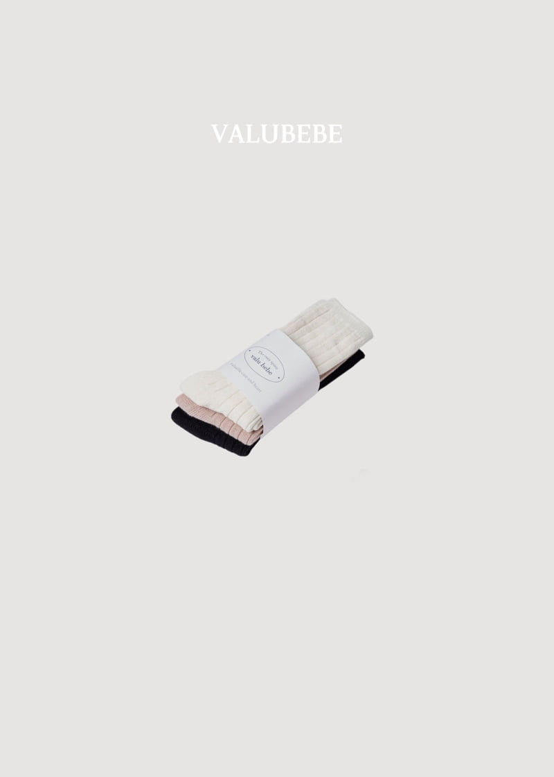 Valu Bebe - Korean Baby Fashion - #babyboutique - Daily Rib Socks - 7