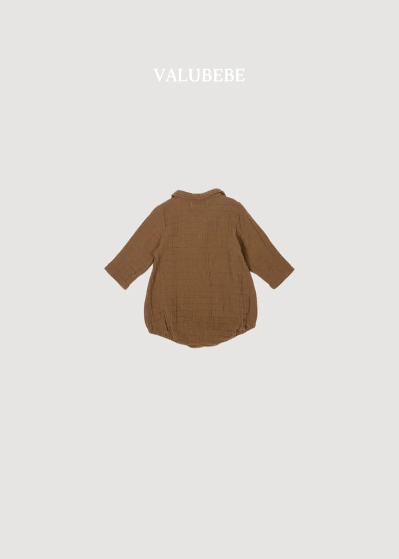 Valu Bebe - Korean Baby Fashion - #babyboutique - Mini Shirts Romper - 6