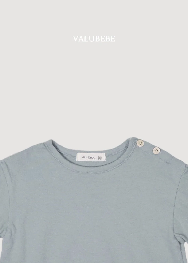 Valu Bebe - Korean Baby Fashion - #babyboutique - Basic Button Tee - 7