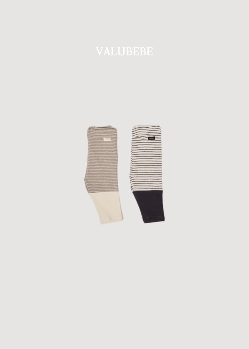 Valu Bebe - Korean Baby Fashion - #smilingbaby - Wave Colored Leggings - 4