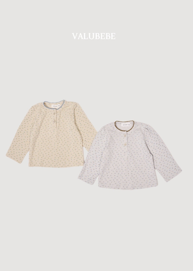 Valu Bebe - Korean Baby Fashion - #babyboutique - Lisa Eyelet Pincoat Tee