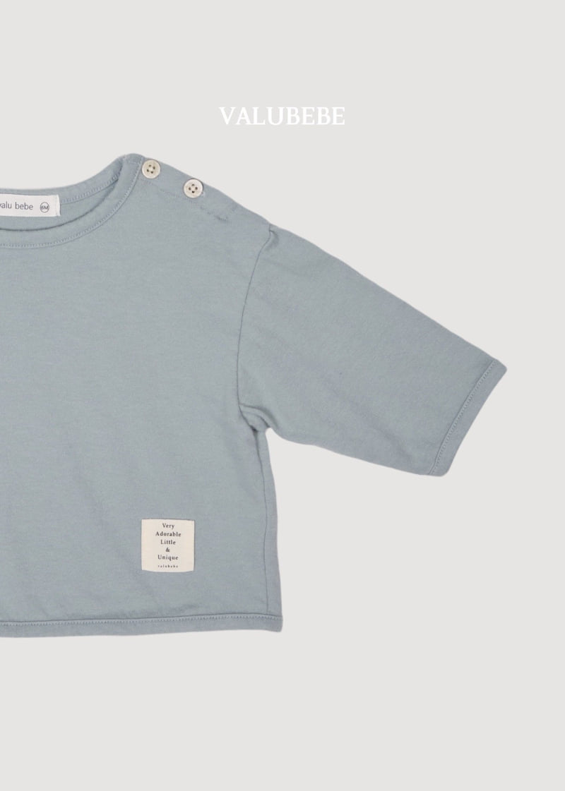 Valu Bebe - Korean Baby Fashion - #babyboutiqueclothing - Basic Button Tee - 8