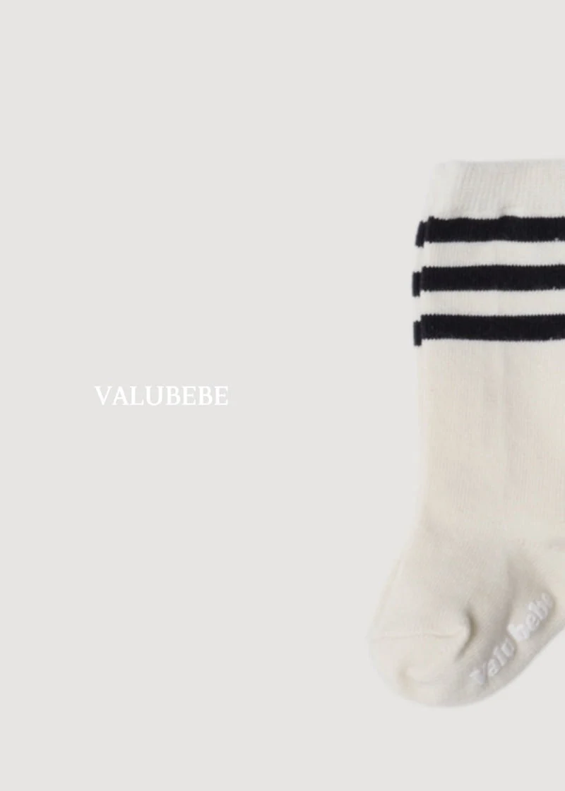 Valu Bebe - Korean Baby Fashion - #babyclothing - Basic Line Socks - 6