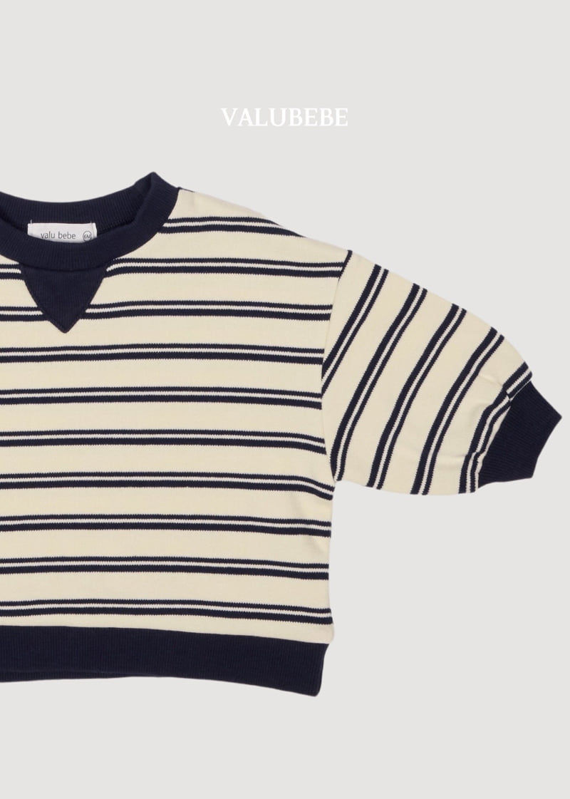 Valu Bebe - Korean Baby Fashion - #babyclothing - Wool Stripe Sweatshirts - 8