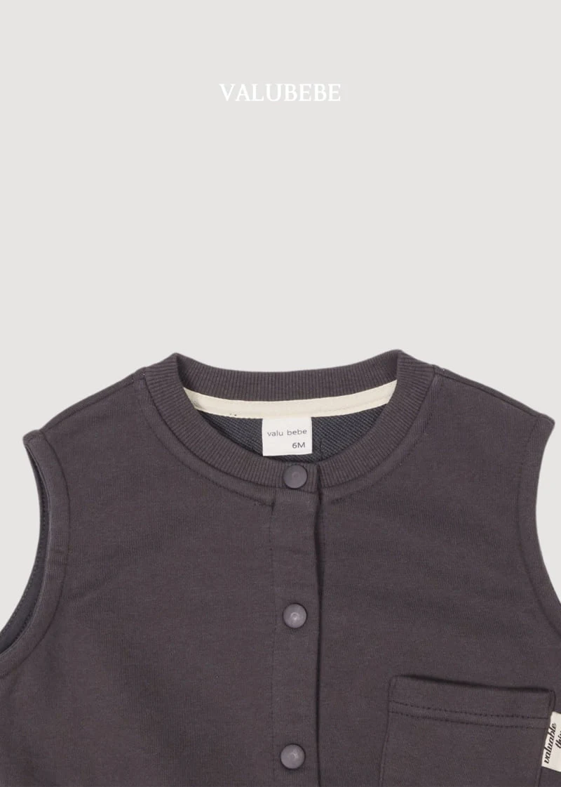 Valu Bebe - Korean Baby Fashion - #babyclothing - Autumn Pocket Vest - 8