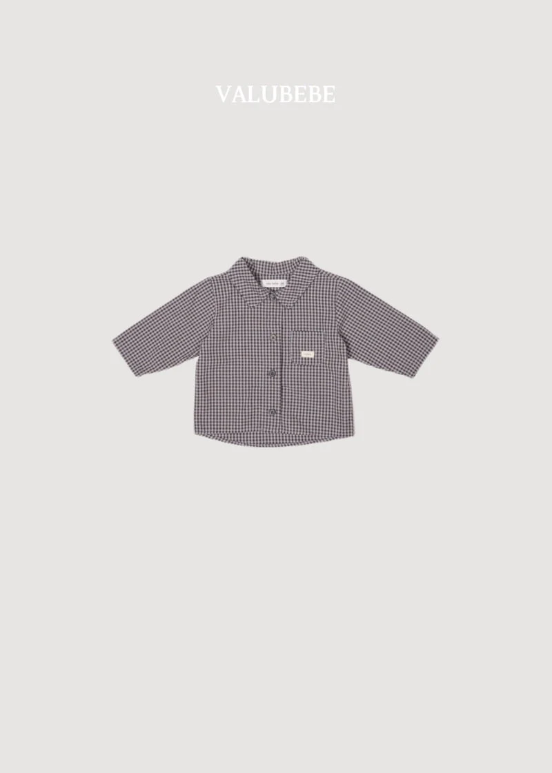 Valu Bebe - Korean Baby Fashion - #babyclothing - Check Shirts - 5