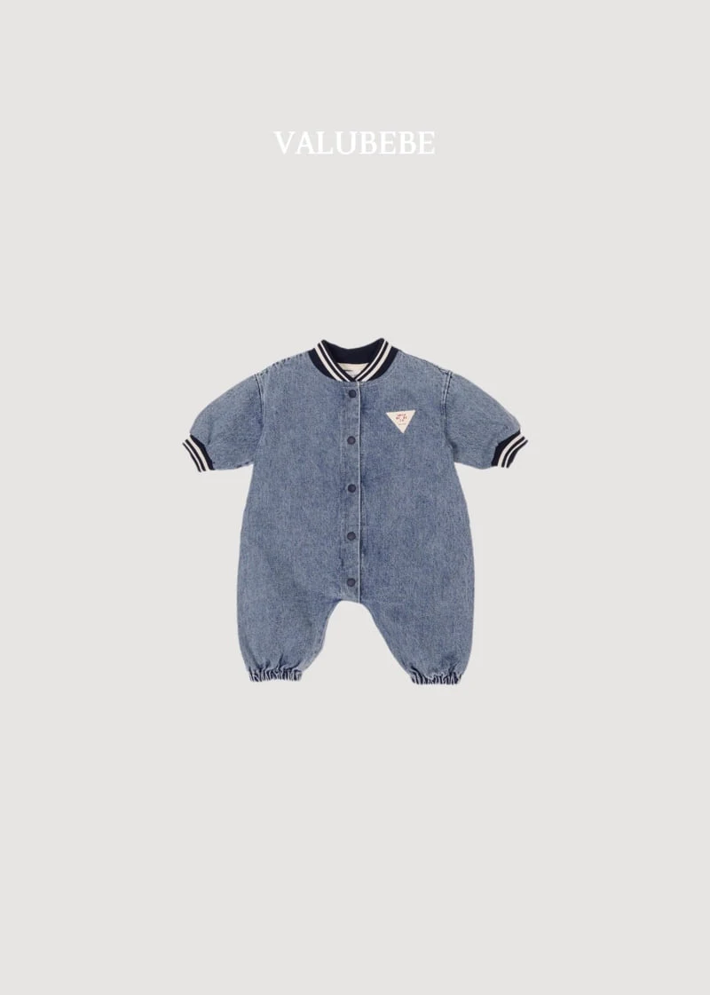 Valu Bebe - Korean Baby Fashion - #babyfashion - Donkey Denim Jumpsuit - 5