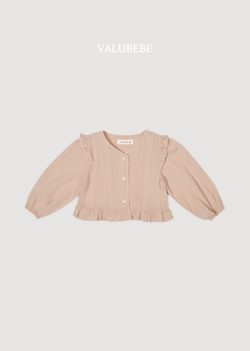 Valu Bebe - Korean Baby Fashion - #babyfashion - Picot Wing Blouse - 5