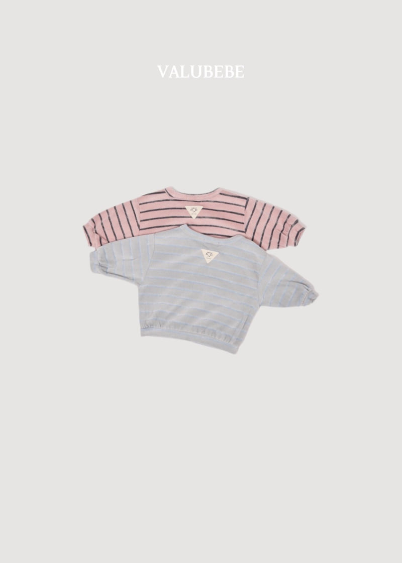 Valu Bebe - Korean Baby Fashion - #babyclothing - Veloure Stripe Cardigan - 4