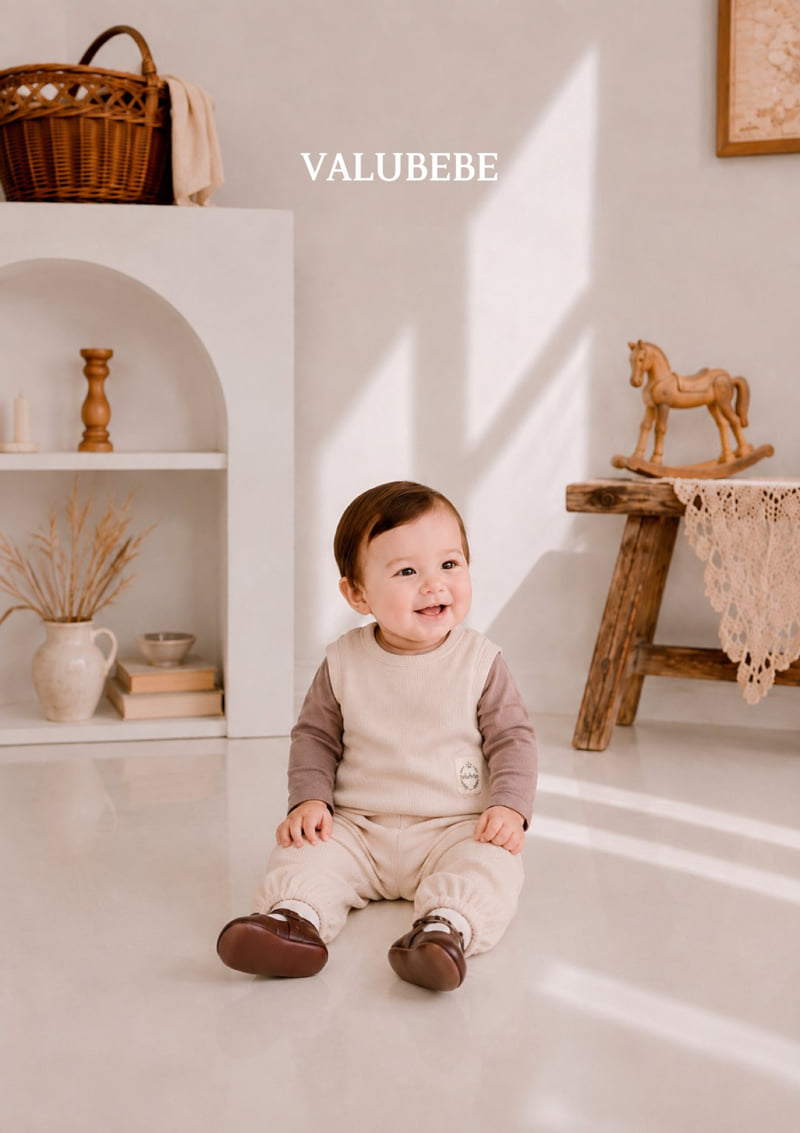 Valu Bebe - Korean Baby Fashion - #babyfashion - Honey Rib Vest - 11