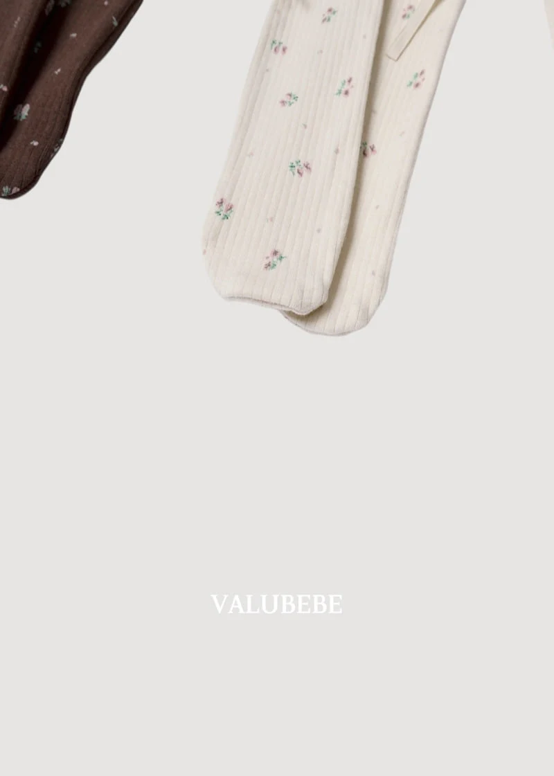 Valu Bebe - Korean Baby Fashion - #babyfashion - Floral Wave Socks - 7