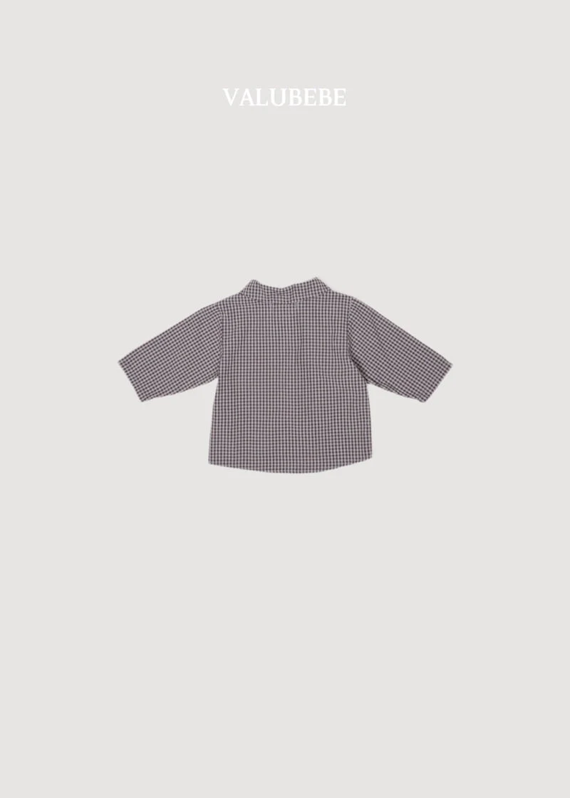 Valu Bebe - Korean Baby Fashion - #babyfashion - Check Shirts - 6