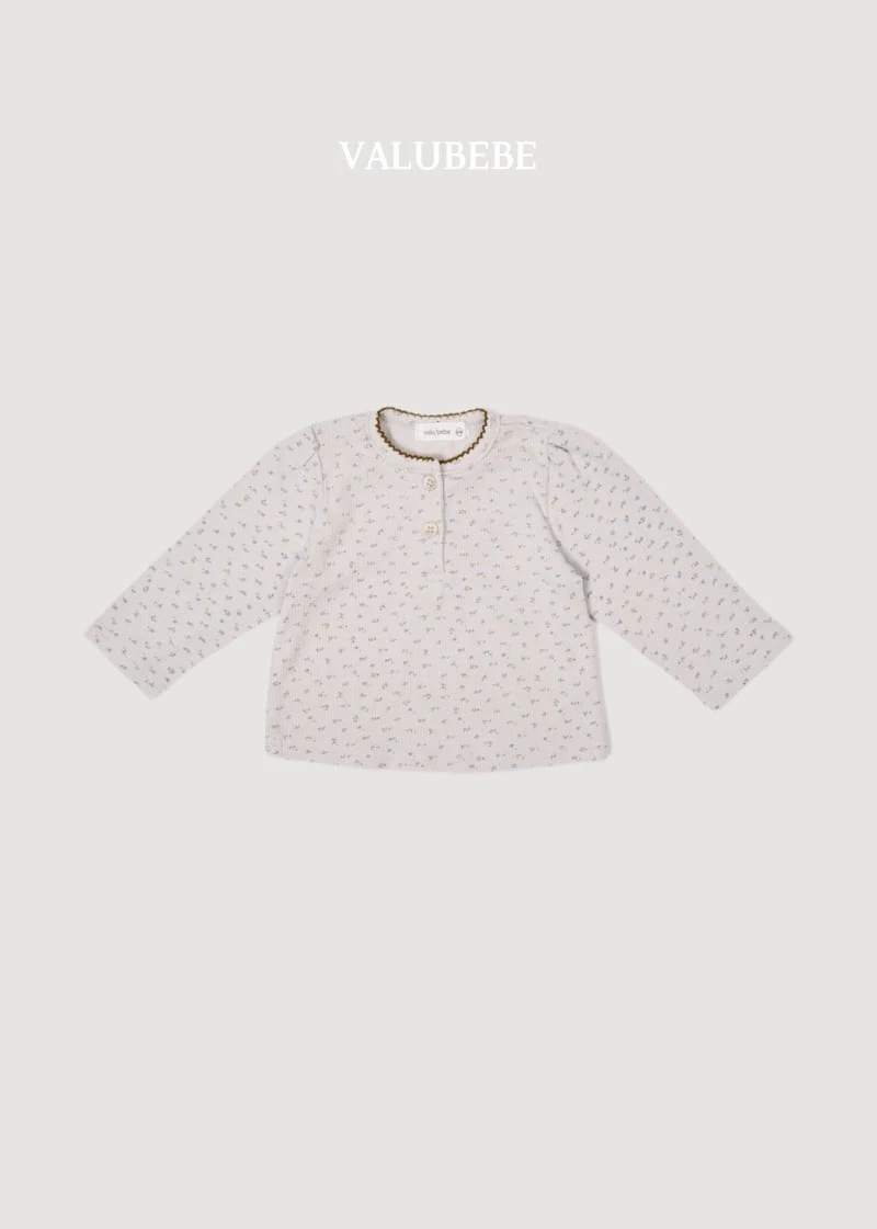 Valu Bebe - Korean Baby Fashion - #babyclothing - Lisa Eyelet Pincoat Tee - 4