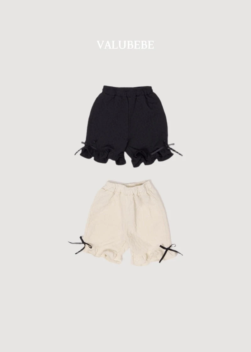 Valu Bebe - Korean Baby Fashion - #babyfashion - Frill Capri Pants