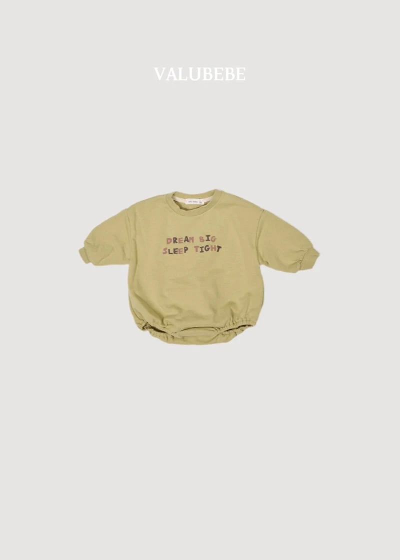 Valu Bebe - Korean Baby Fashion - #babyfever - Roony Sweatshirts Romper - 5