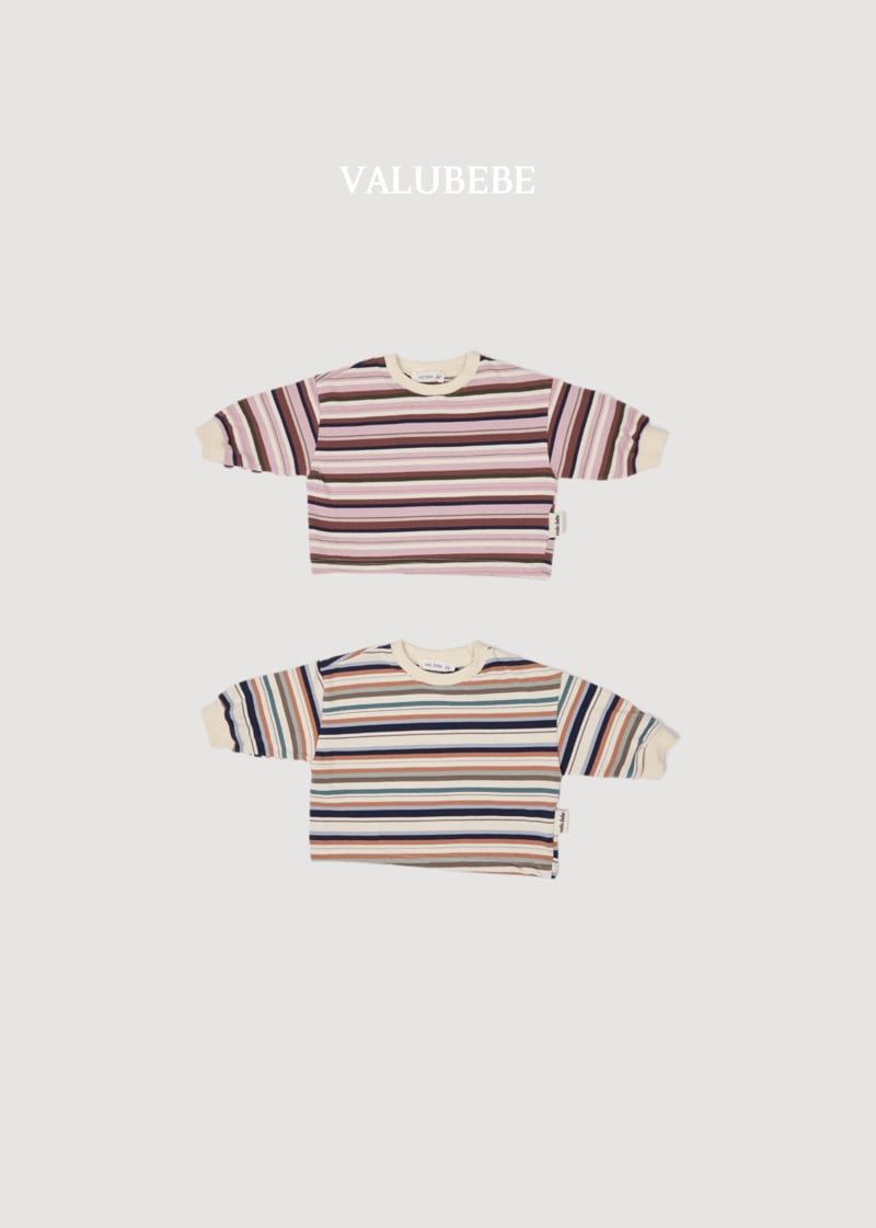 Valu Bebe - Korean Baby Fashion - #babyfever - Farms Stripe Tee