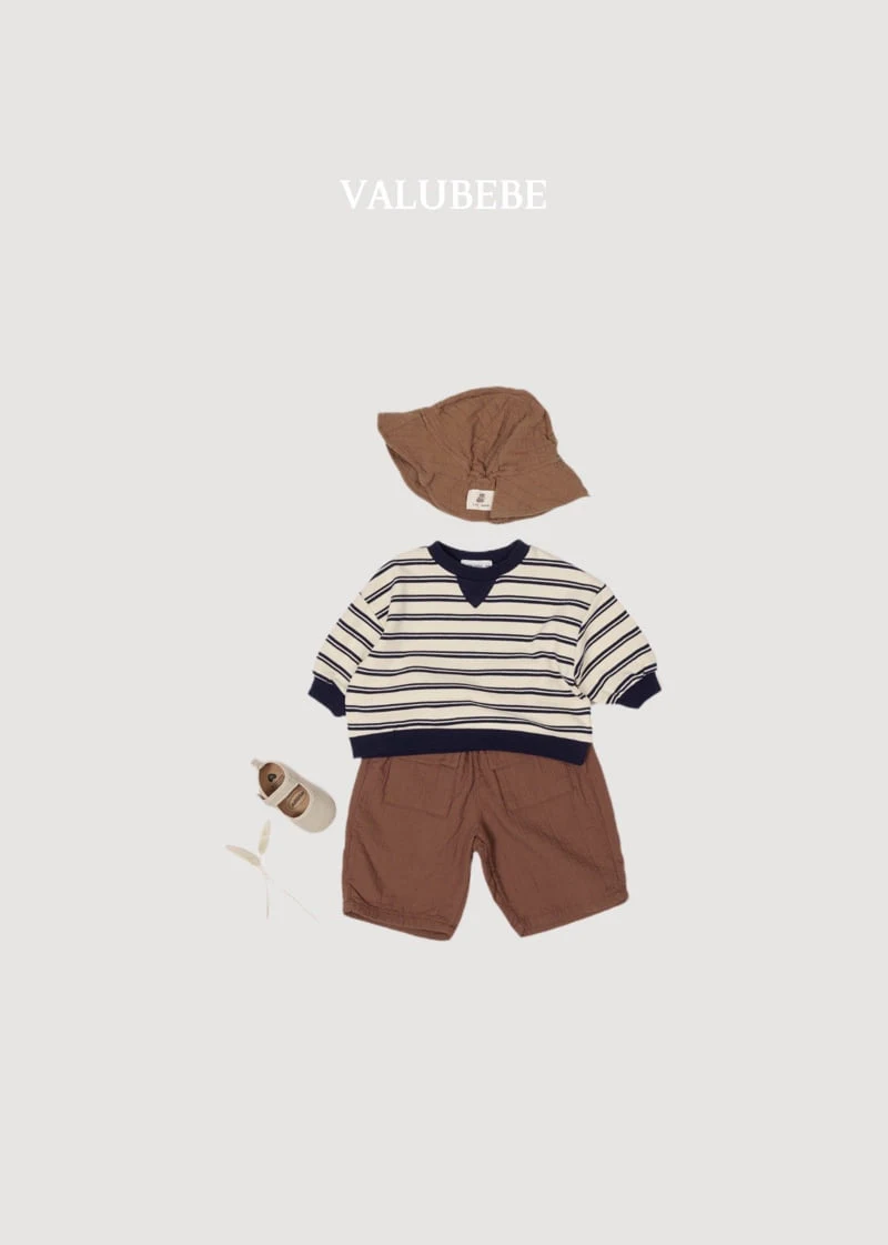 Valu Bebe - Korean Baby Fashion - #babyfever - Wool Stripe Sweatshirts - 10