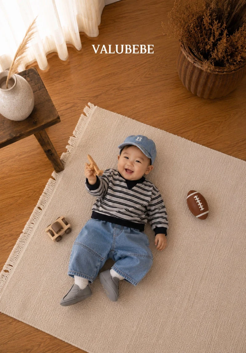 Valu Bebe - Korean Baby Fashion - #babyfever - Bangbang Denim Pants - 12