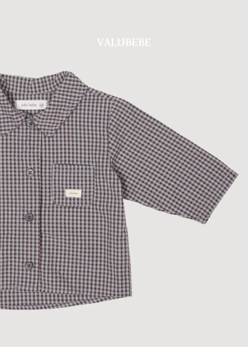 Valu Bebe - Korean Baby Fashion - #babyfever - Check Shirts - 7