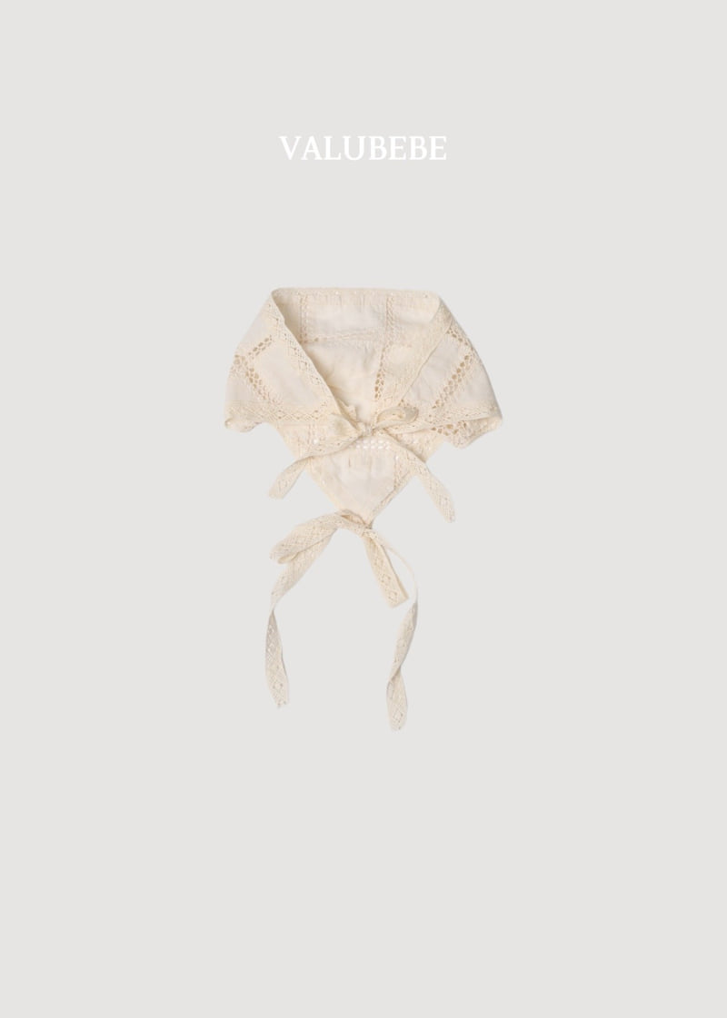 Valu Bebe - Korean Baby Fashion - #babyfever - Lace Ribbon Scarf - 6