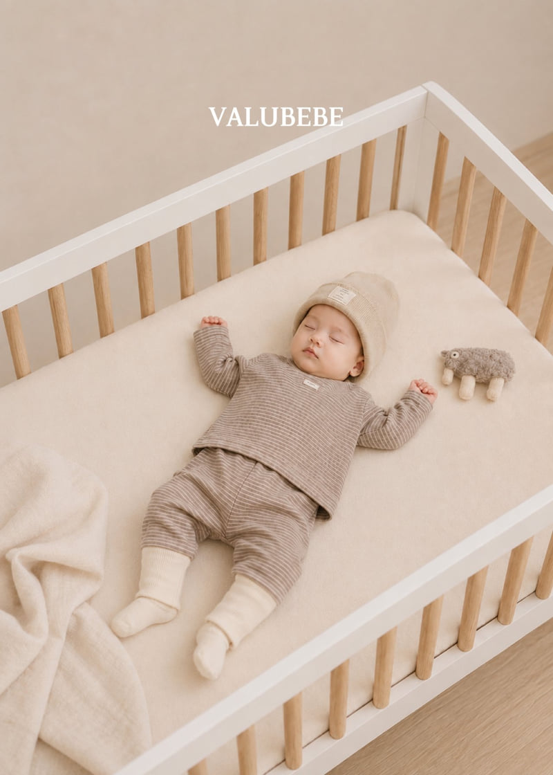 Valu Bebe - Korean Baby Fashion - #babygirlfashion - Wahas Stripe Tee - 11