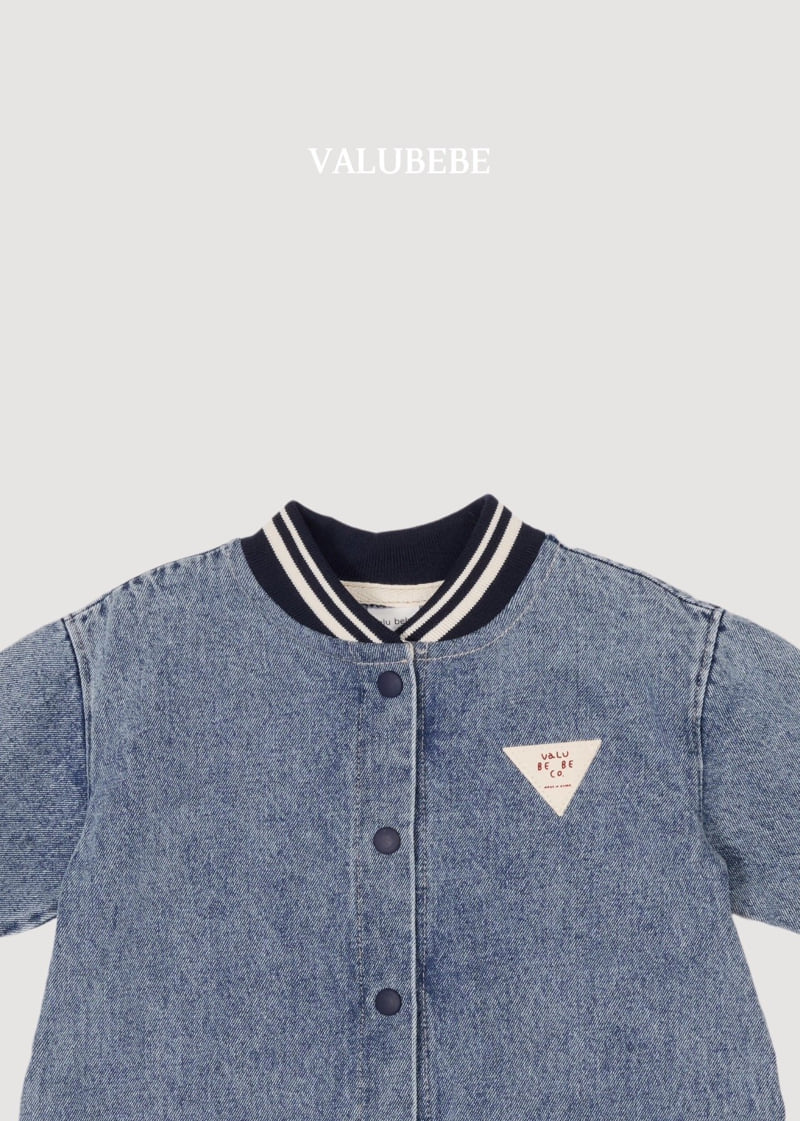 Valu Bebe - Korean Baby Fashion - #babygirlfashion - Donkey Denim Jumpsuit - 7