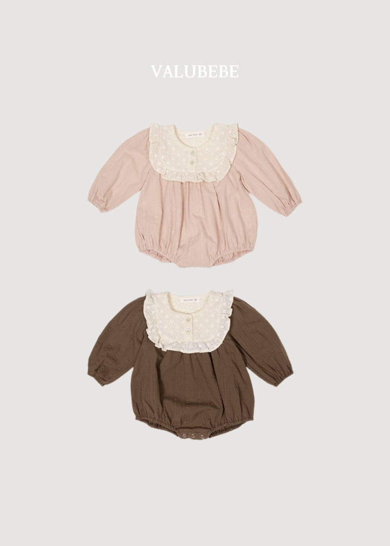 Valu Bebe - Korean Baby Fashion - #babygirlfashion - Brono Frill Romper