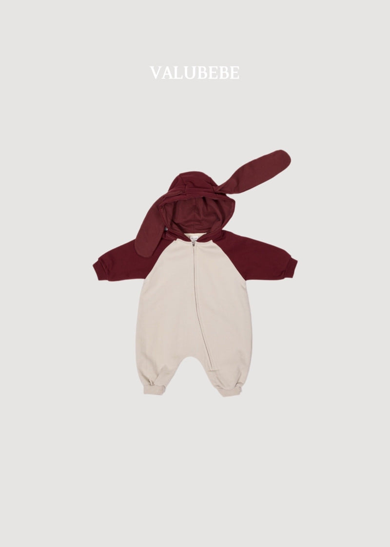 Valu Bebe - Korean Baby Fashion - #babygirlfashion - Bunny Hood Jumpsuit - 5