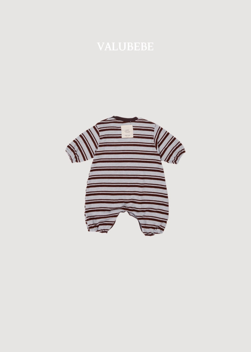 Valu Bebe - Korean Baby Fashion - #babygirlfashion - Holy Stripe Jumpsuit - 7
