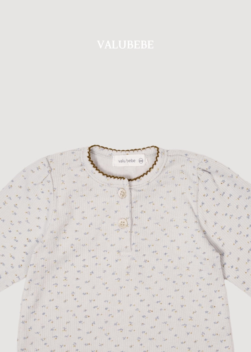 Valu Bebe - Korean Baby Fashion - #babygirlfashion - Lisa Eyelet Pincoat Tee - 6