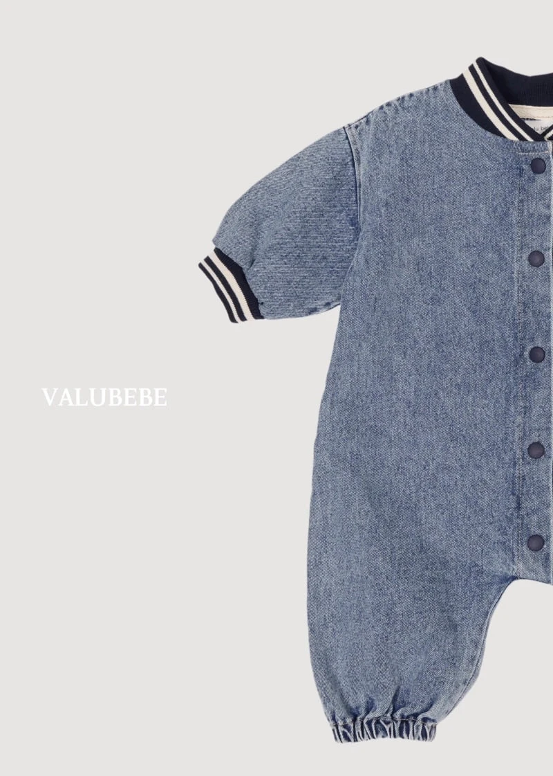 Valu Bebe - Korean Baby Fashion - #babylifestyle - Donkey Denim Jumpsuit - 8