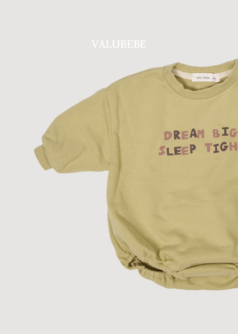 Valu Bebe - Korean Baby Fashion - #babylifestyle - Roony Sweatshirts Romper - 7
