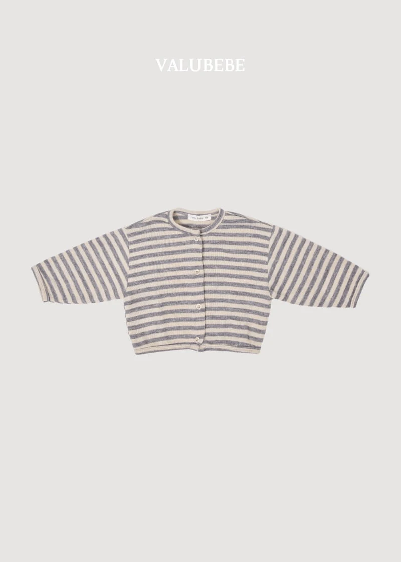 Valu Bebe - Korean Baby Fashion - #babygirlfashion - Blessing Stripe Cardigan - 4