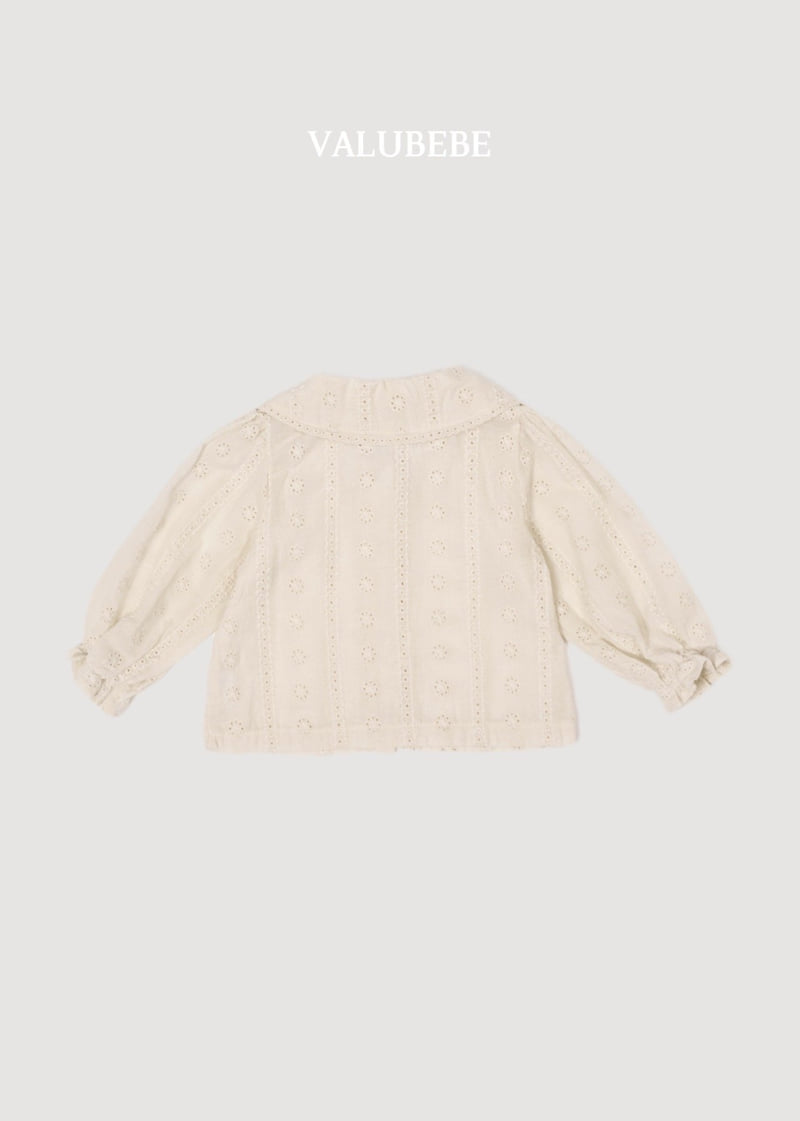 Valu Bebe - Korean Baby Fashion - #babygirlfashion - Bobo Lace Blouse - 4