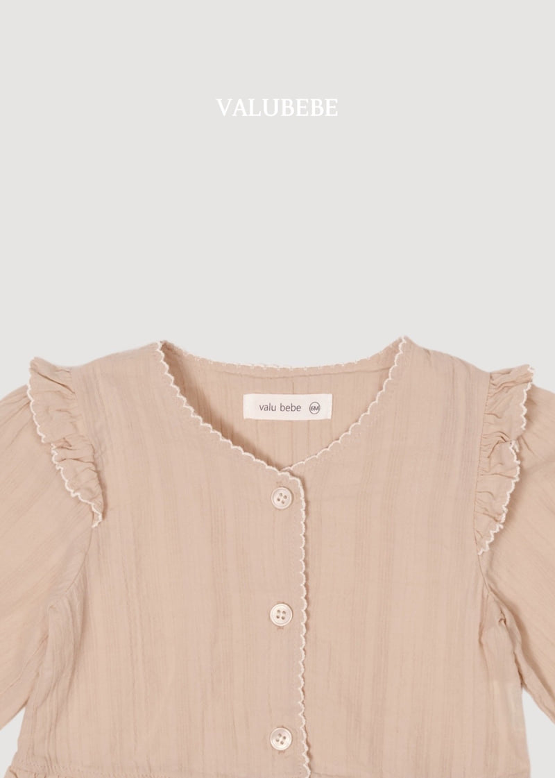 Valu Bebe - Korean Baby Fashion - #babylifestyle - Picot Wing Blouse - 8