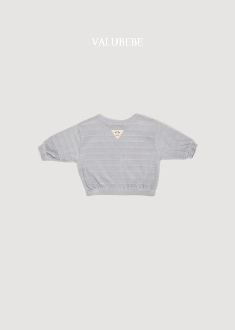 Valu Bebe - Korean Baby Fashion - #babylifestyle - Veloure Stripe Cardigan - 7