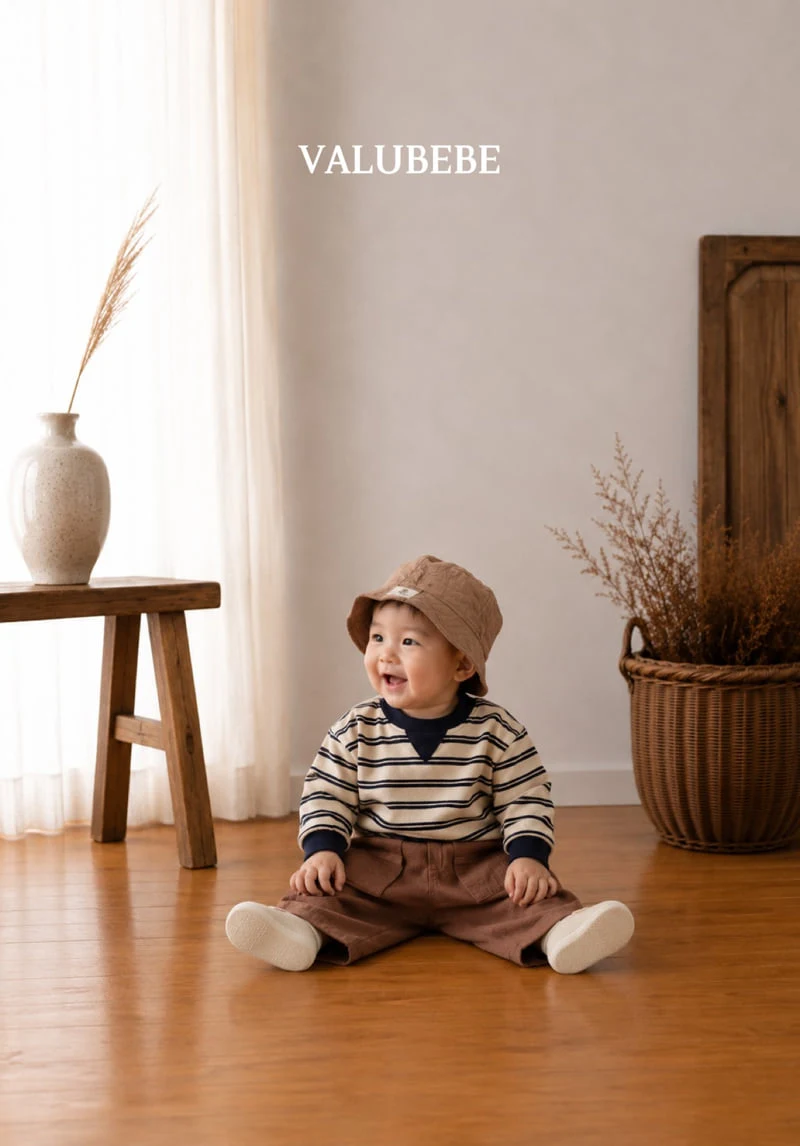 Valu Bebe - Korean Baby Fashion - #babylifestyle - Wool Stripe Sweatshirts - 12