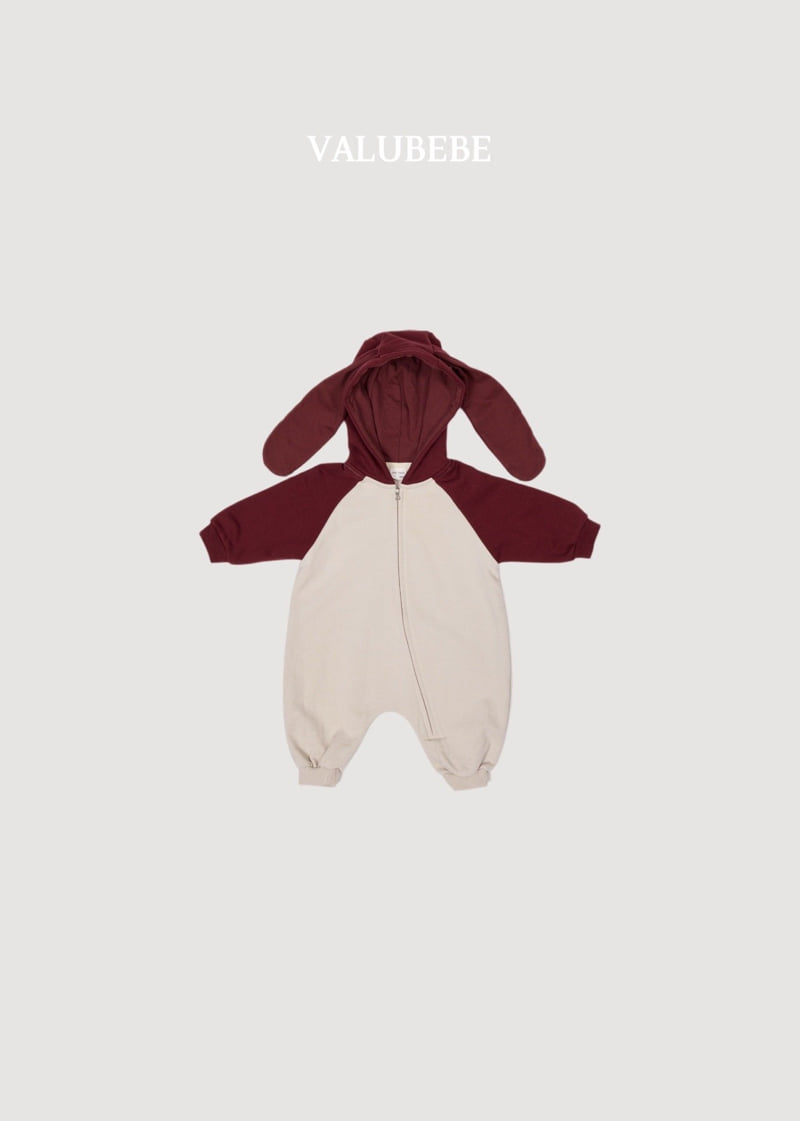 Valu Bebe - Korean Baby Fashion - #babylifestyle - Bunny Hood Jumpsuit - 6