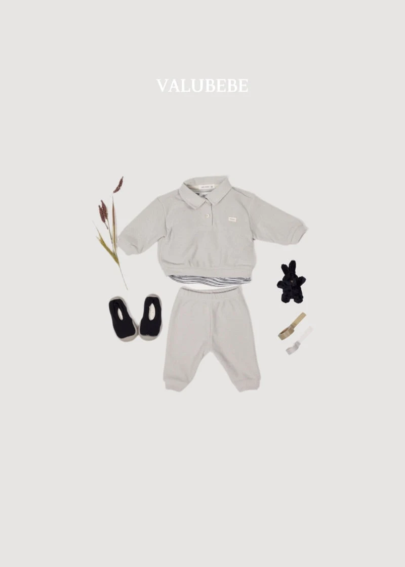 Valu Bebe - Korean Baby Fashion - #babylifestyle - Jelly PK Collar Tee - 11