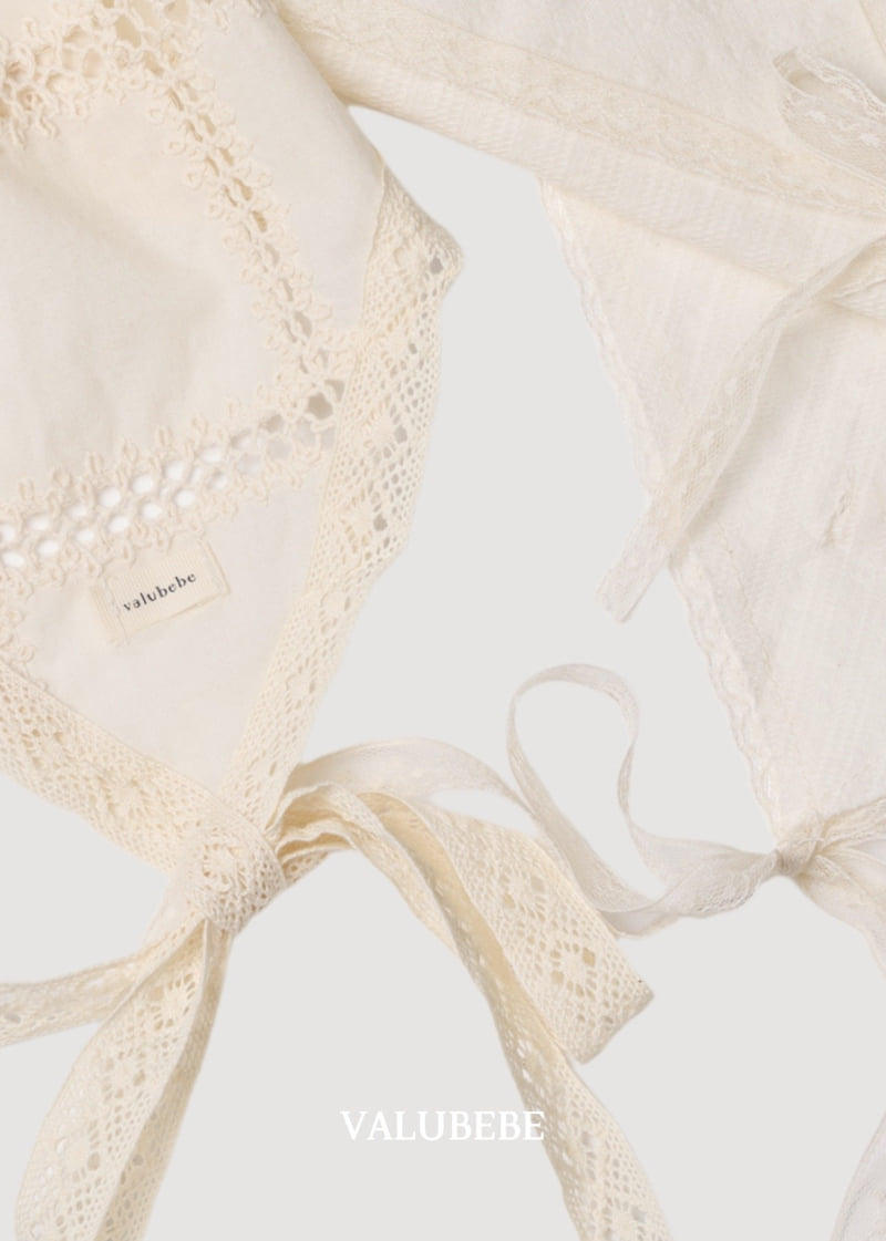 Valu Bebe - Korean Baby Fashion - #babylifestyle - Lace Ribbon Scarf - 8