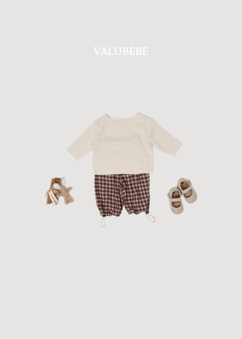 Valu Bebe - Korean Baby Fashion - #babyoninstagram - Boatneck Knit Tee - 11