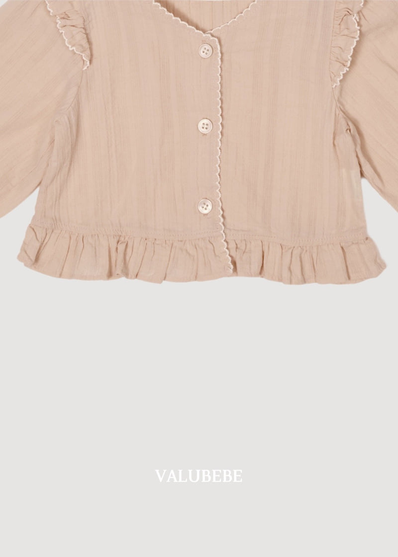 Valu Bebe - Korean Baby Fashion - #babyoninstagram - Picot Wing Blouse - 9