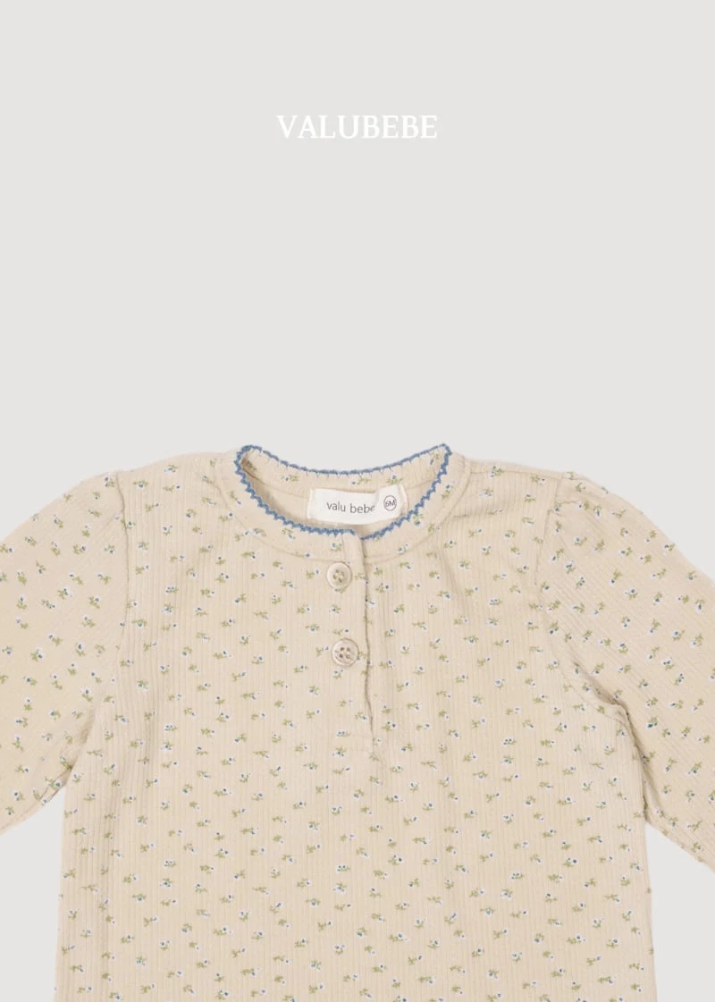Valu Bebe - Korean Baby Fashion - #babyoninstagram - Lisa Eyelet Pincoat Tee - 8