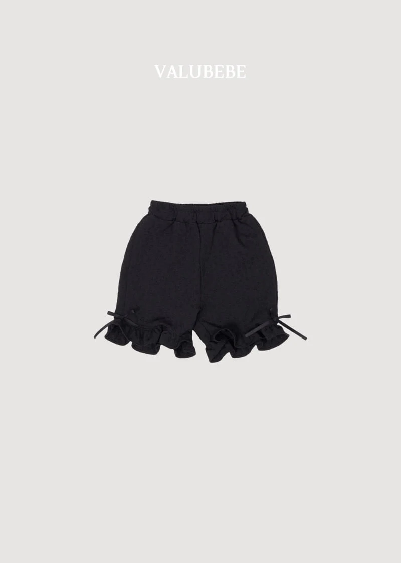 Valu Bebe - Korean Baby Fashion - #babyoninstagram - Frill Capri Pants - 5