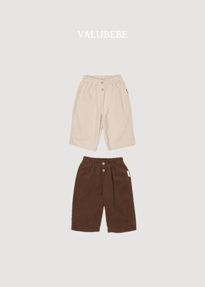 Valu Bebe - Korean Baby Fashion - #babyootd - Button Chino Pants