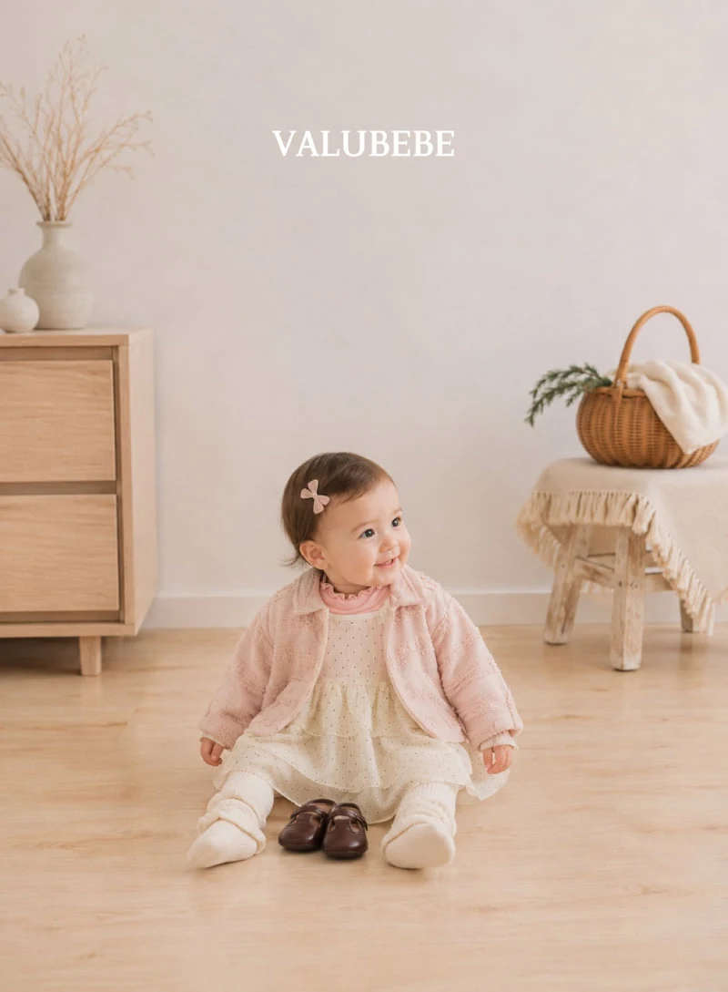 Valu Bebe - Korean Baby Fashion - #babyootd - See Through Layered One-piece - 11