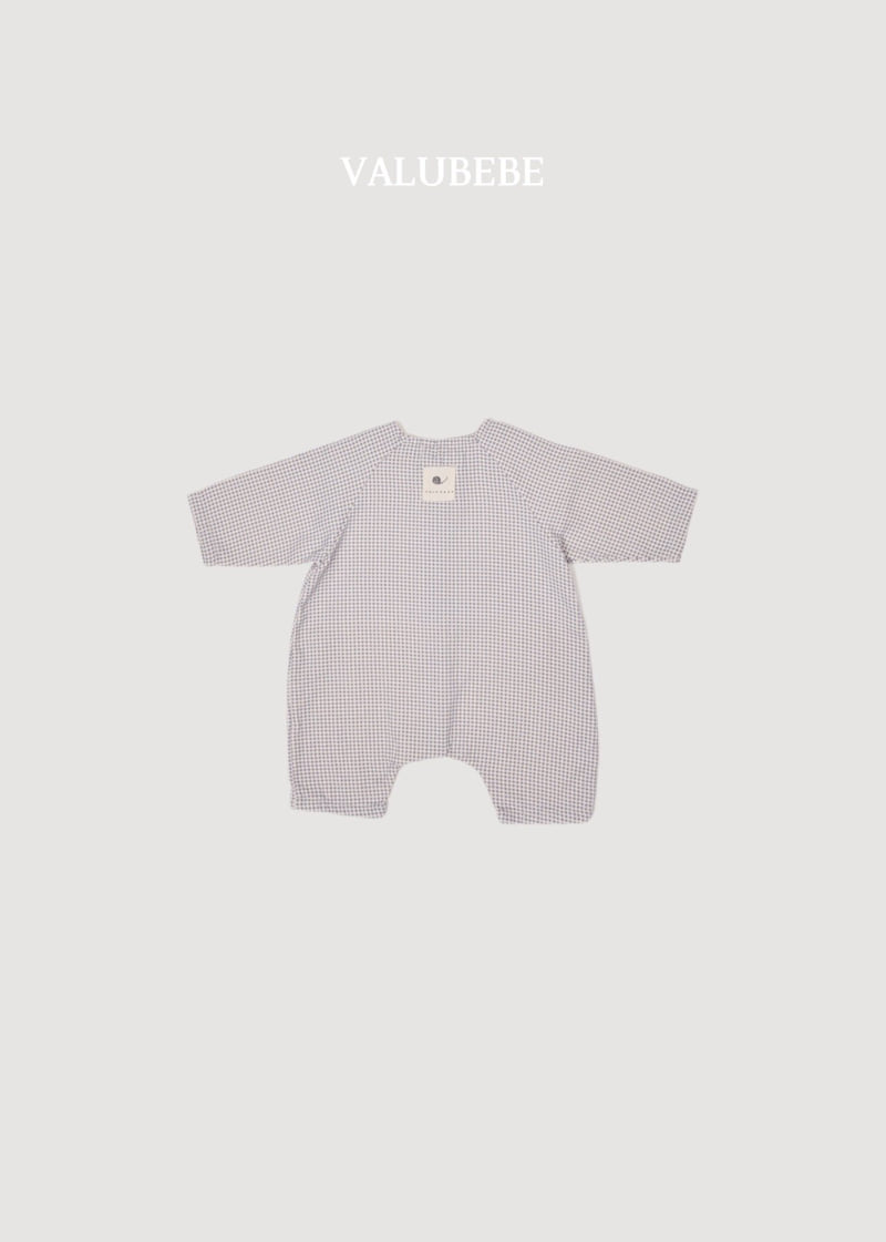 Valu Bebe - Korean Baby Fashion - #babyootd - Lee Check Jumpsuit - 7
