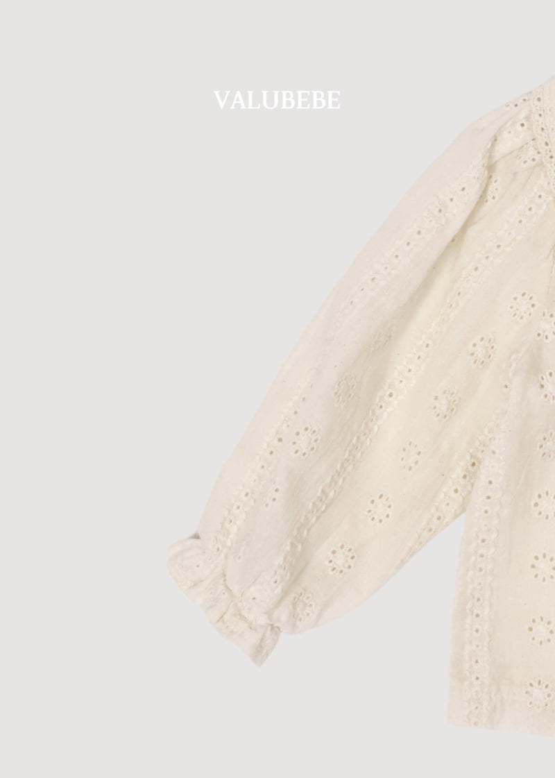 Valu Bebe - Korean Baby Fashion - #babyootd - Bobo Lace Blouse - 6